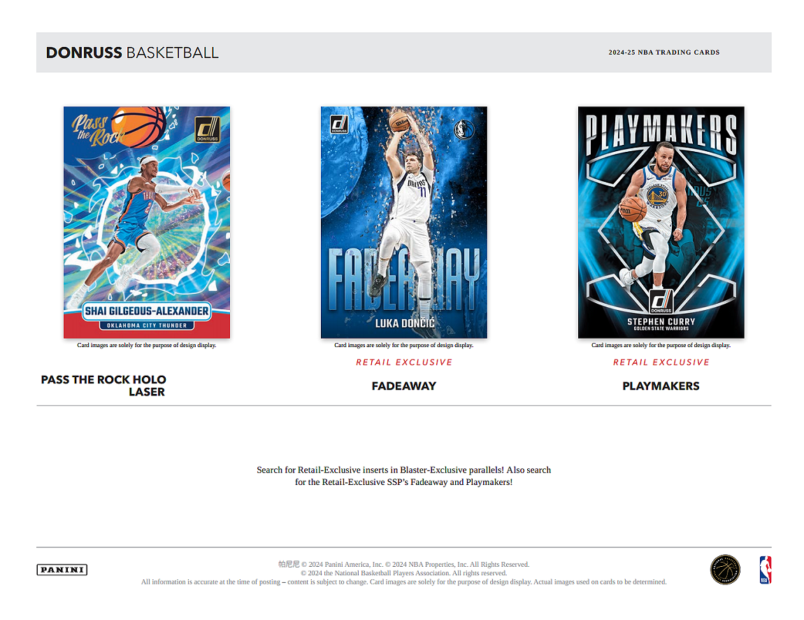 2024-25 Panini Donruss Basketball Fat Pack Box