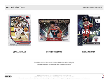 2020-21 Panini Prizm Basketball Retail Box