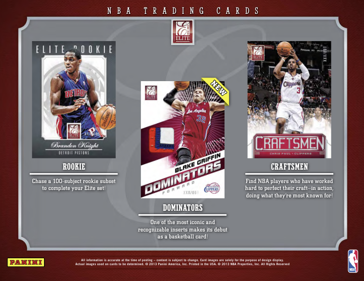2012-13 Donruss Elite Basketball