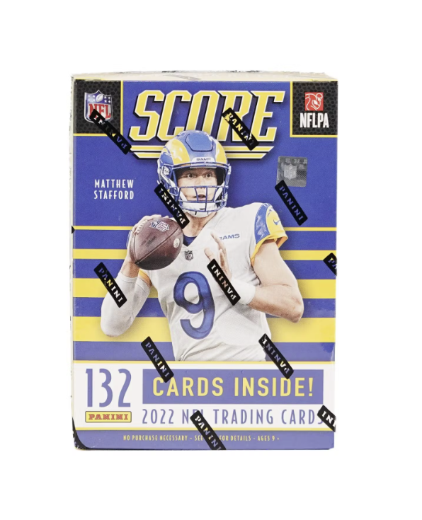 2022 Panini Score Football Blaster (Gold Parallels)