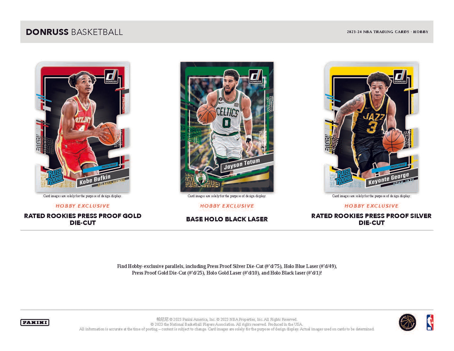 2023-24 Panini Donruss Basketball Hobby