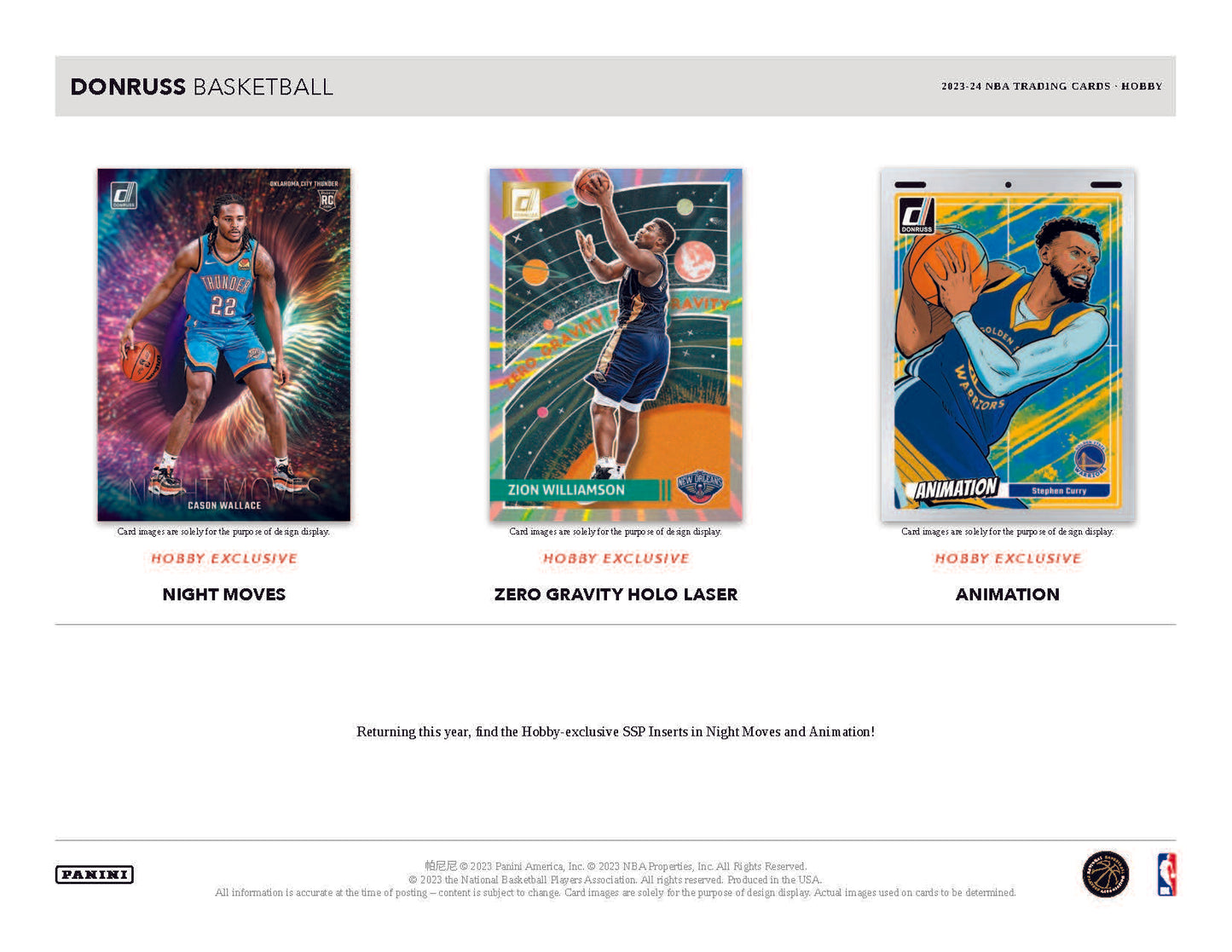 2023-24 Panini Donruss Basketball Hobby