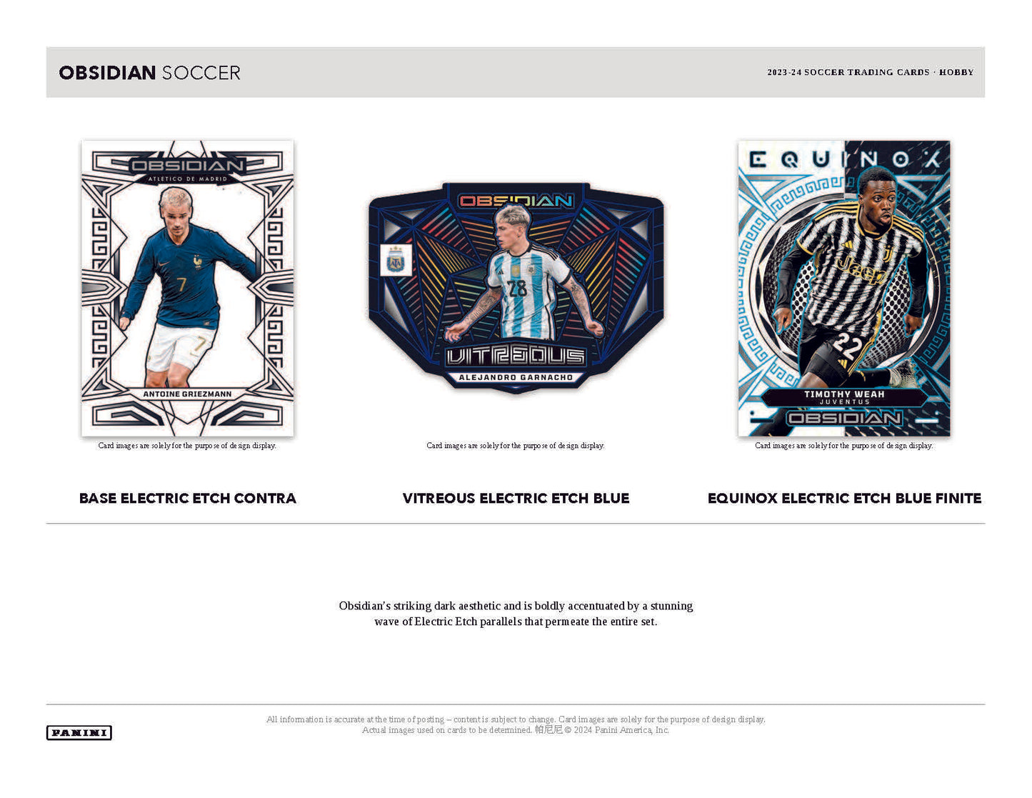 2023-24 Panini Obsidian Soccer Hobby Box