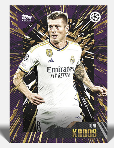 2023-24 Topps Gold UEFA Club Competitions Soccer Hobby Box