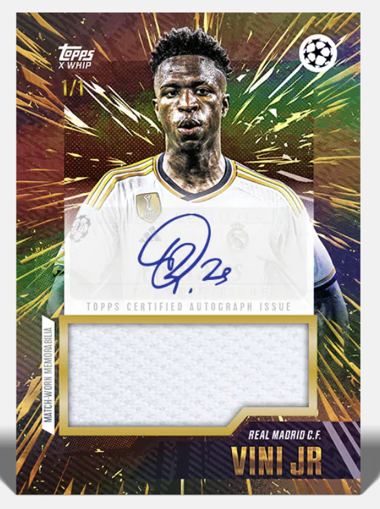 2023-24 Topps Gold UEFA Club Competitions Soccer Hobby Box