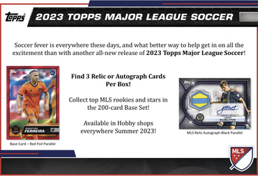 2023 Topps MLS Major League Soccer Hobby