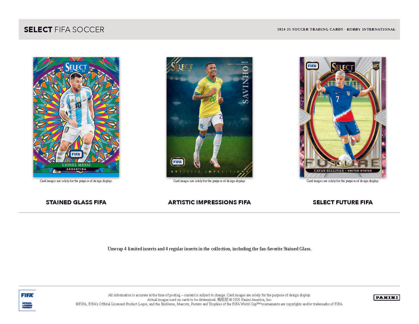 2024-25 Panini Select FIFA Hobby International Box
