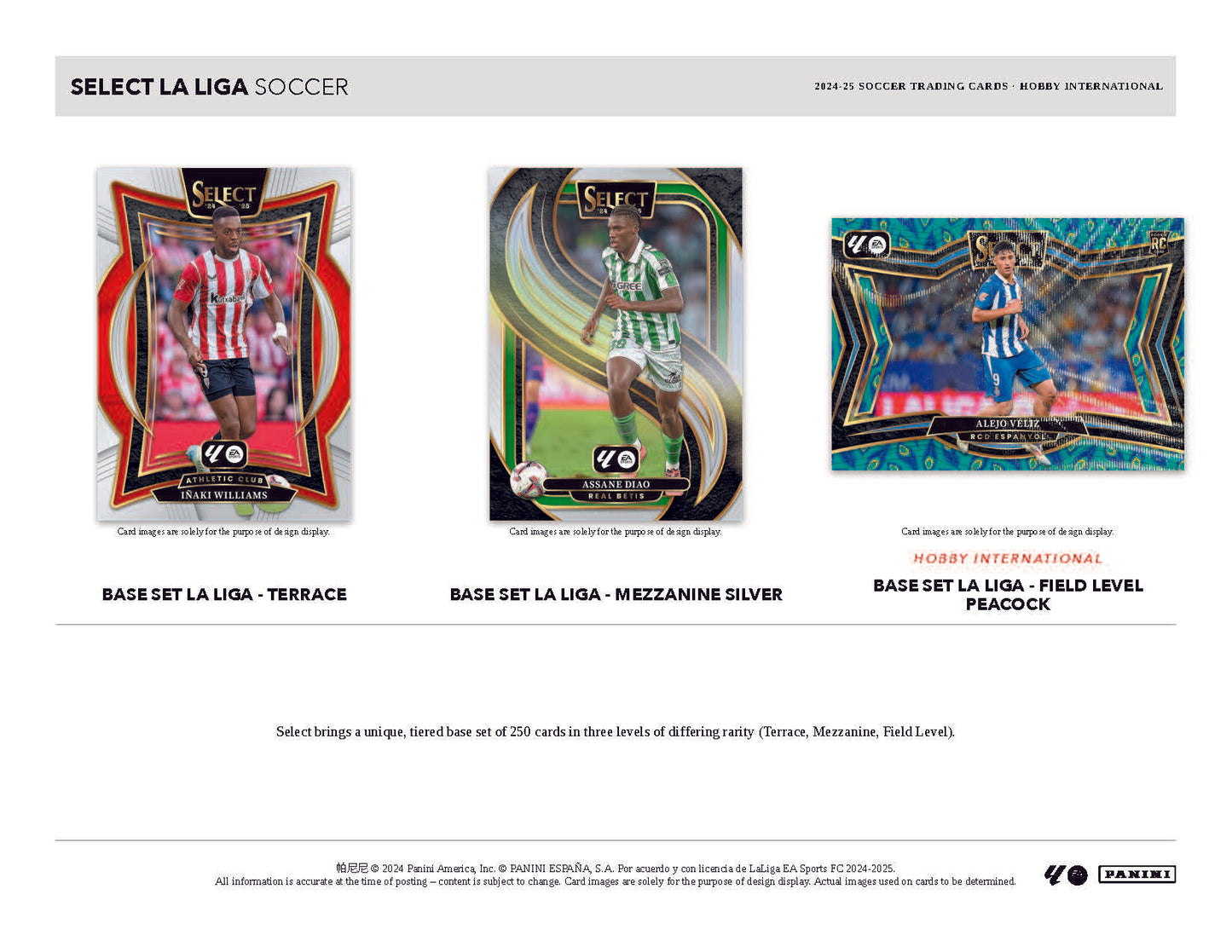 2024-25 Panini Select La Liga Soccer Hobby International Box