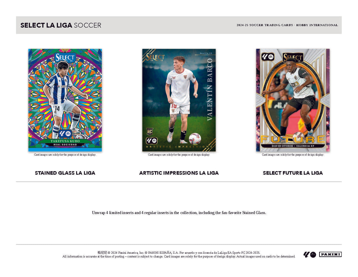 2024-25 Panini Select La Liga Soccer Hobby International Box