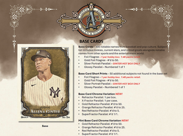 2024 Topps MLB Allen & Ginter