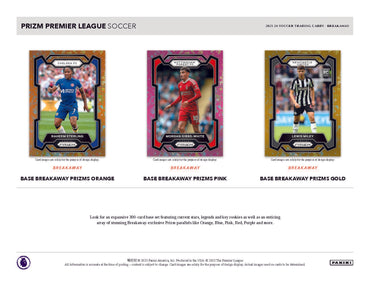 2023-24 Panini Prizm Premier League EPL Soccer Breakaway