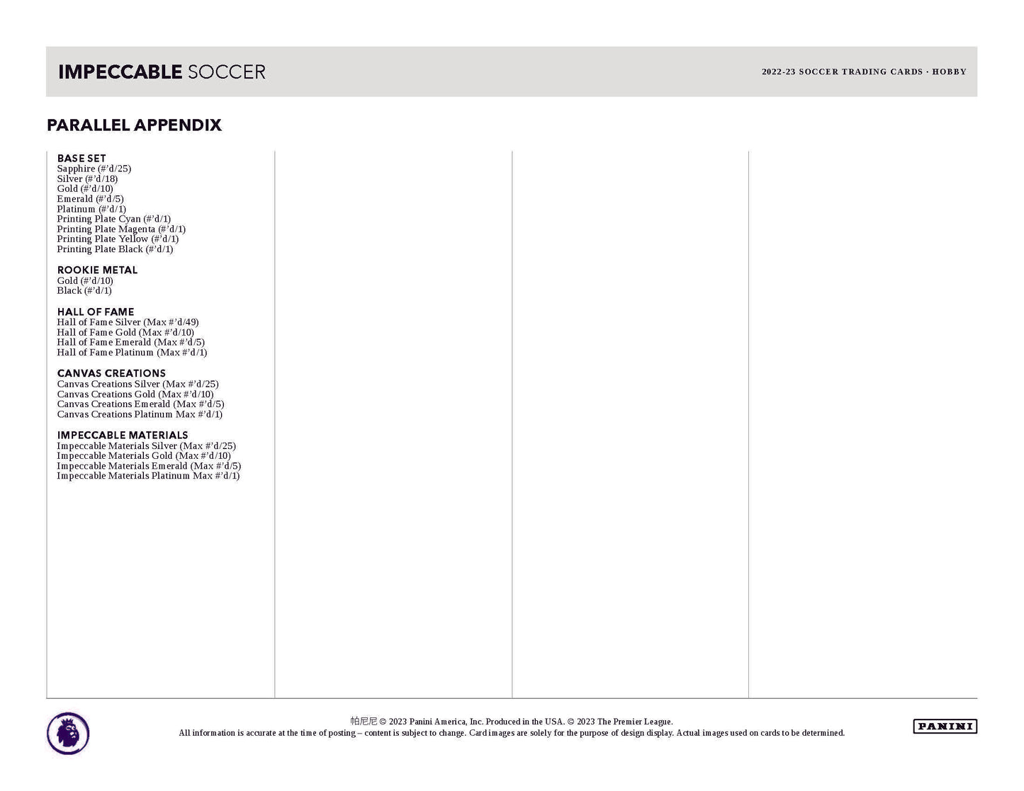 2022 Panini Impeccable Football Hobby Case