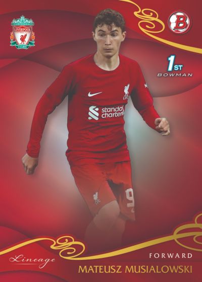 2022-23 Topps Liverpool Lineage