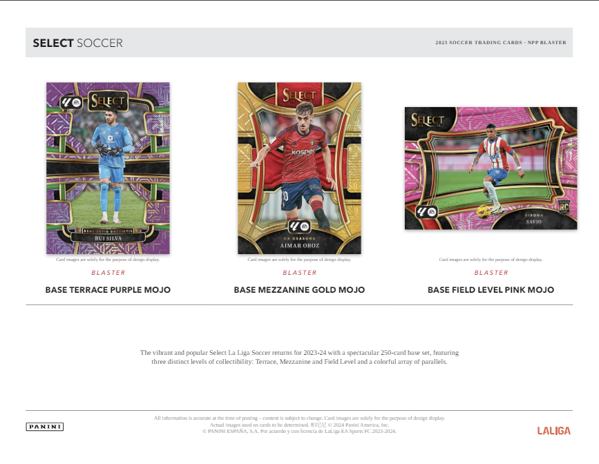 2023-24 Panini Select La Liga Soccer Blaster