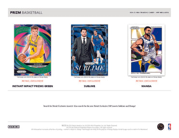 2024-25 Panini Prizm Basketball Mega Box