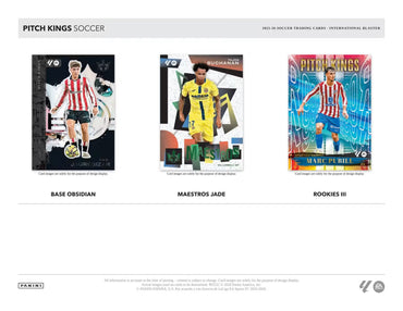 2025-26 Panini Pitch Kings Soccer International Blaster Box