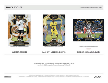 2025-26 Panini Select La Liga Soccer Hobby Box