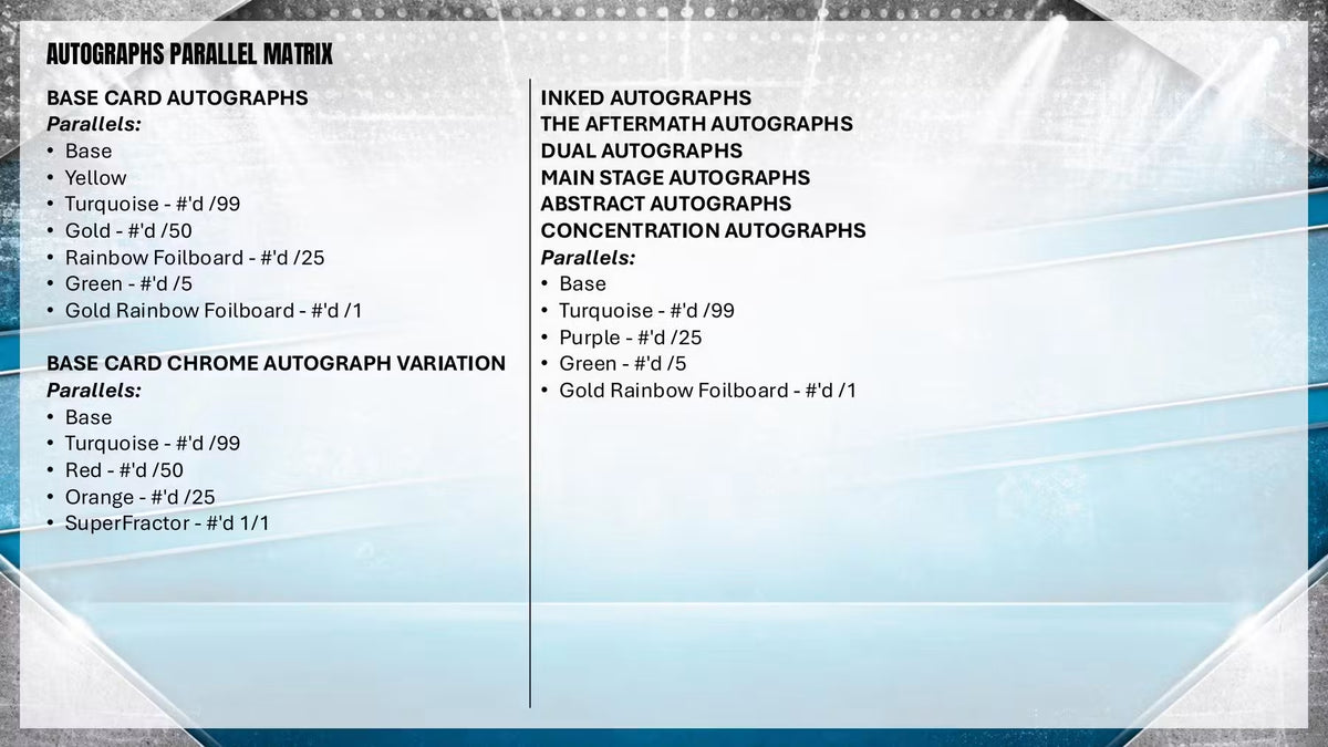 2026 Topps WWE Stadium Club Mega Box