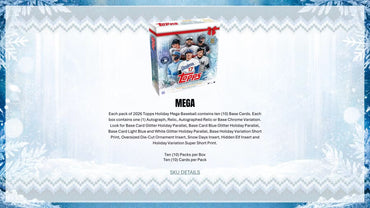 2026 Topps Holiday Baseball Mega Box