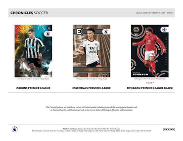 2022-23 Panini Chronicles Soccer Hobby