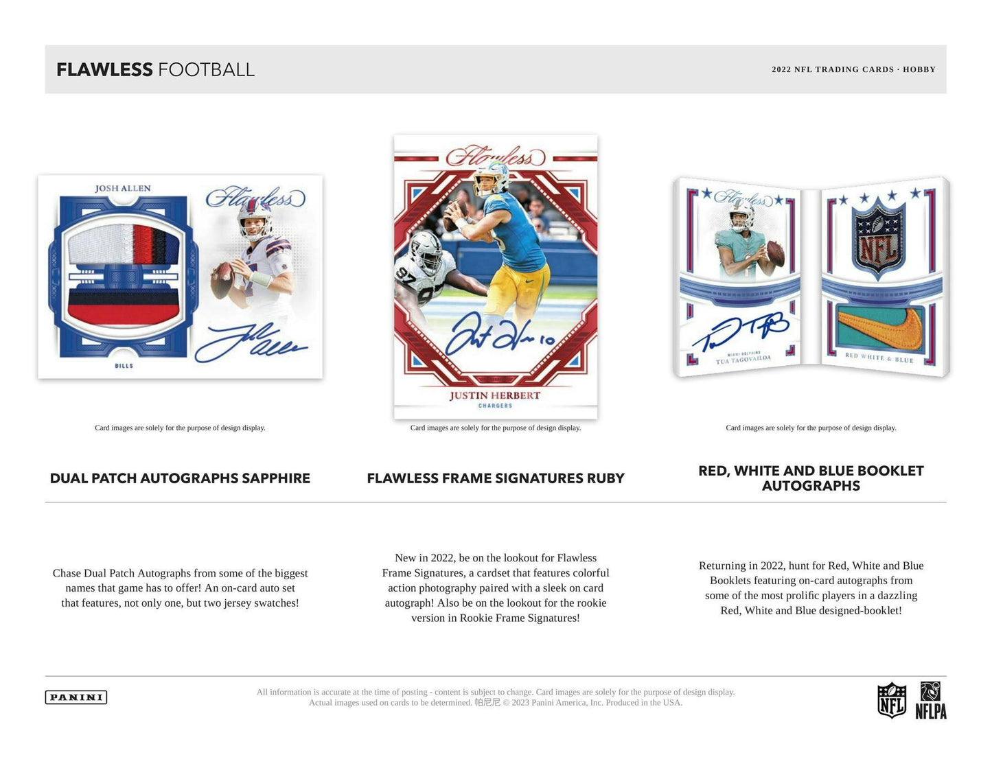 2022-23 Panini Flawless Football Fotl Case