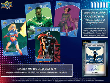 2023-24 Upper Deck DC Annual Hobby Box
