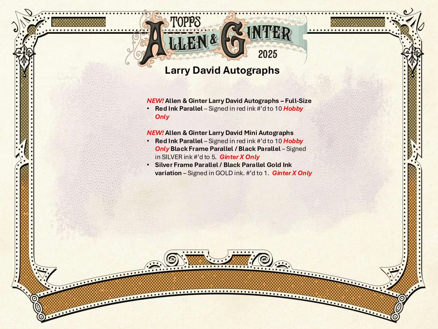 2025 Topps Allen & Ginter Baseball Hobby Box