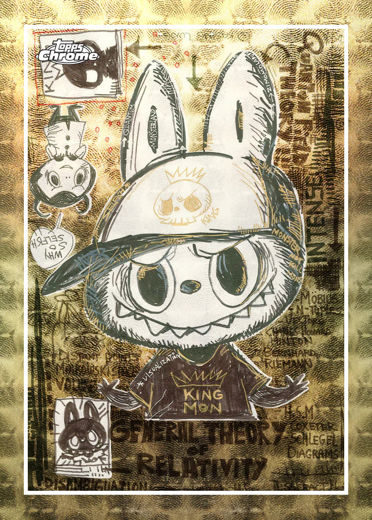 2025 Topps Chrome Labubu 10th Anniversary Box