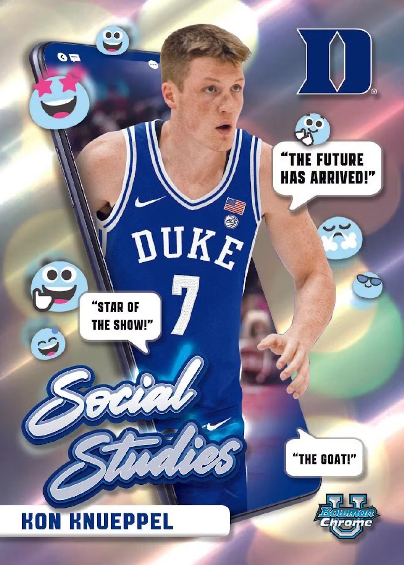 2024-25 Bowman Chrome University Basketball Hobby Box