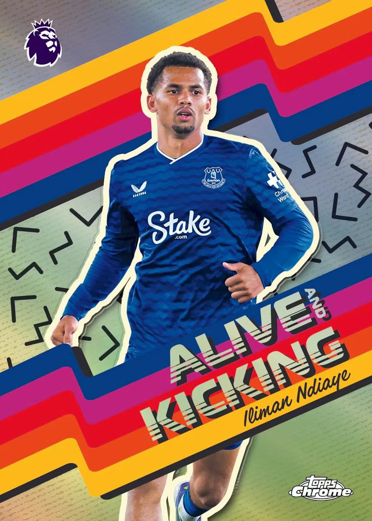 2026 Topps Chrome EPL Soccer Blaster Box