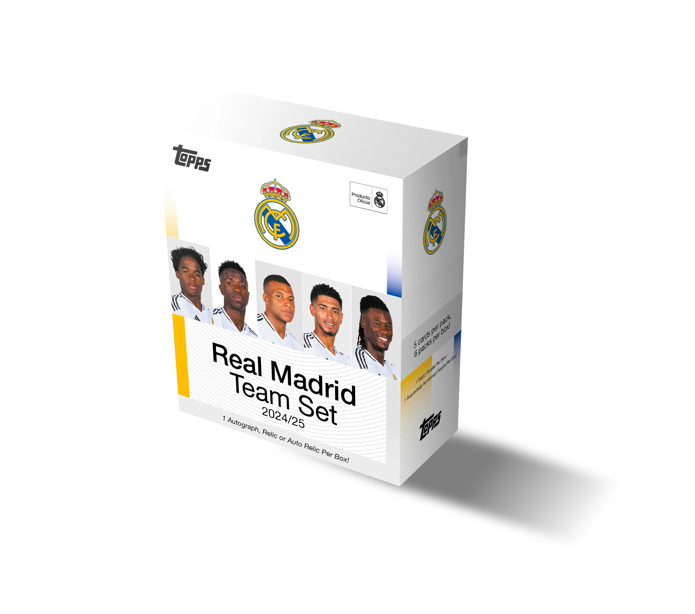 2024-25 Topps Real Madrid Team Set Box