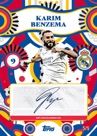 2024-25 Topps Real Madrid Team Set Box