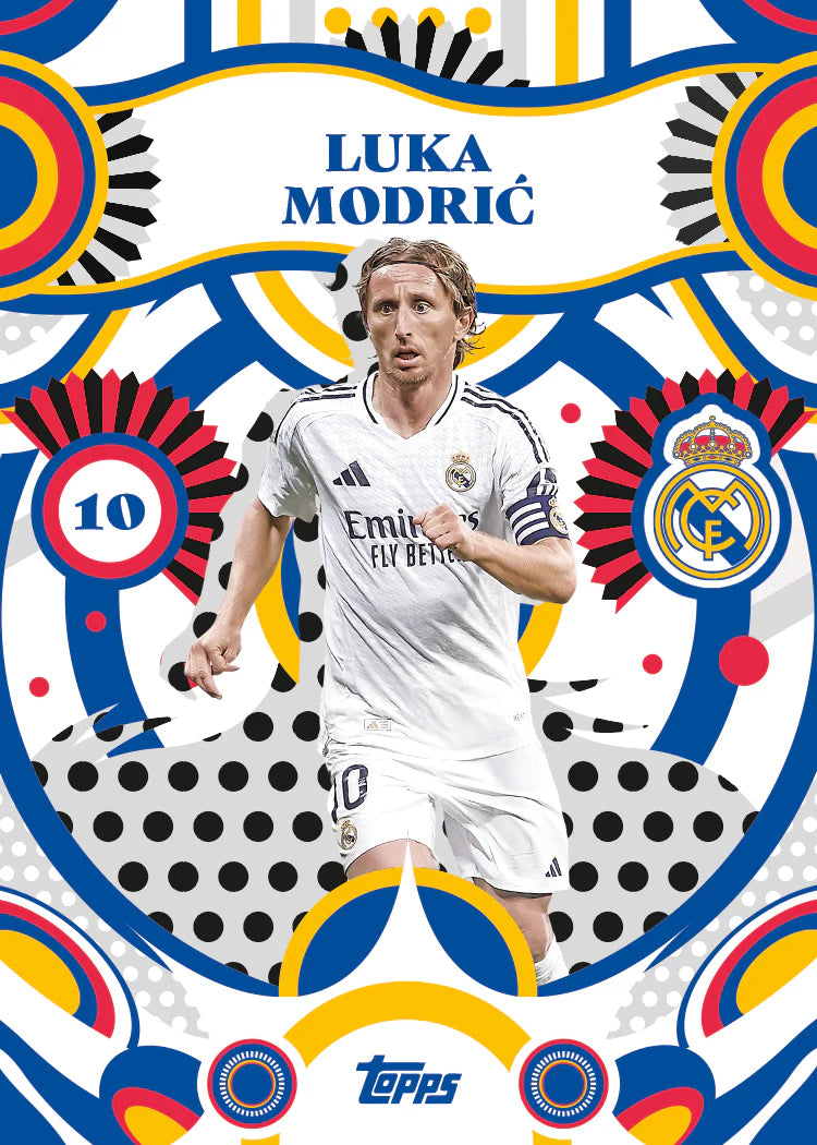 2024-25 Topps Real Madrid Team Set Box