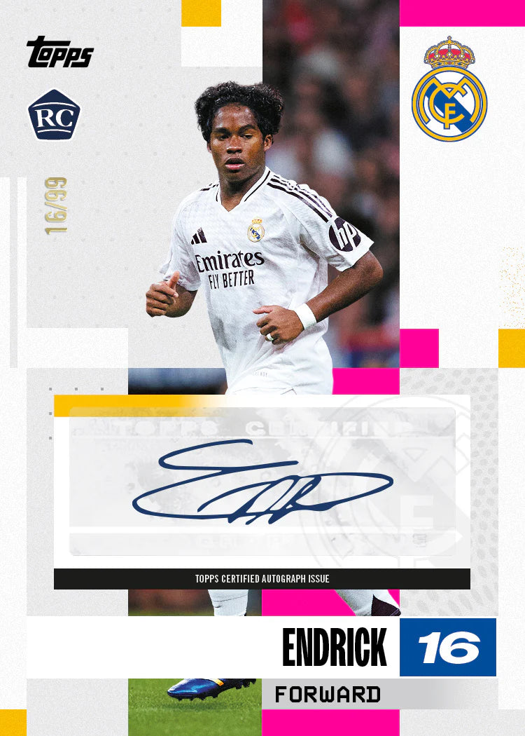 2024-25 Topps Real Madrid Team Set Box