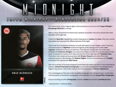 2024-25 Topps Midnight Bundesliga Hobby Box