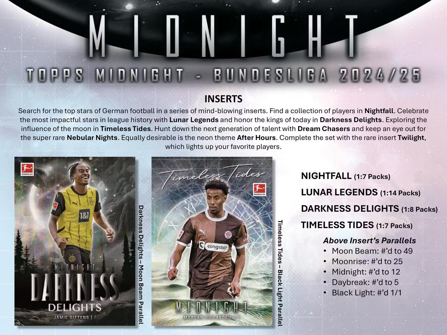 2024-25 Topps Midnight Bundesliga Hobby Box