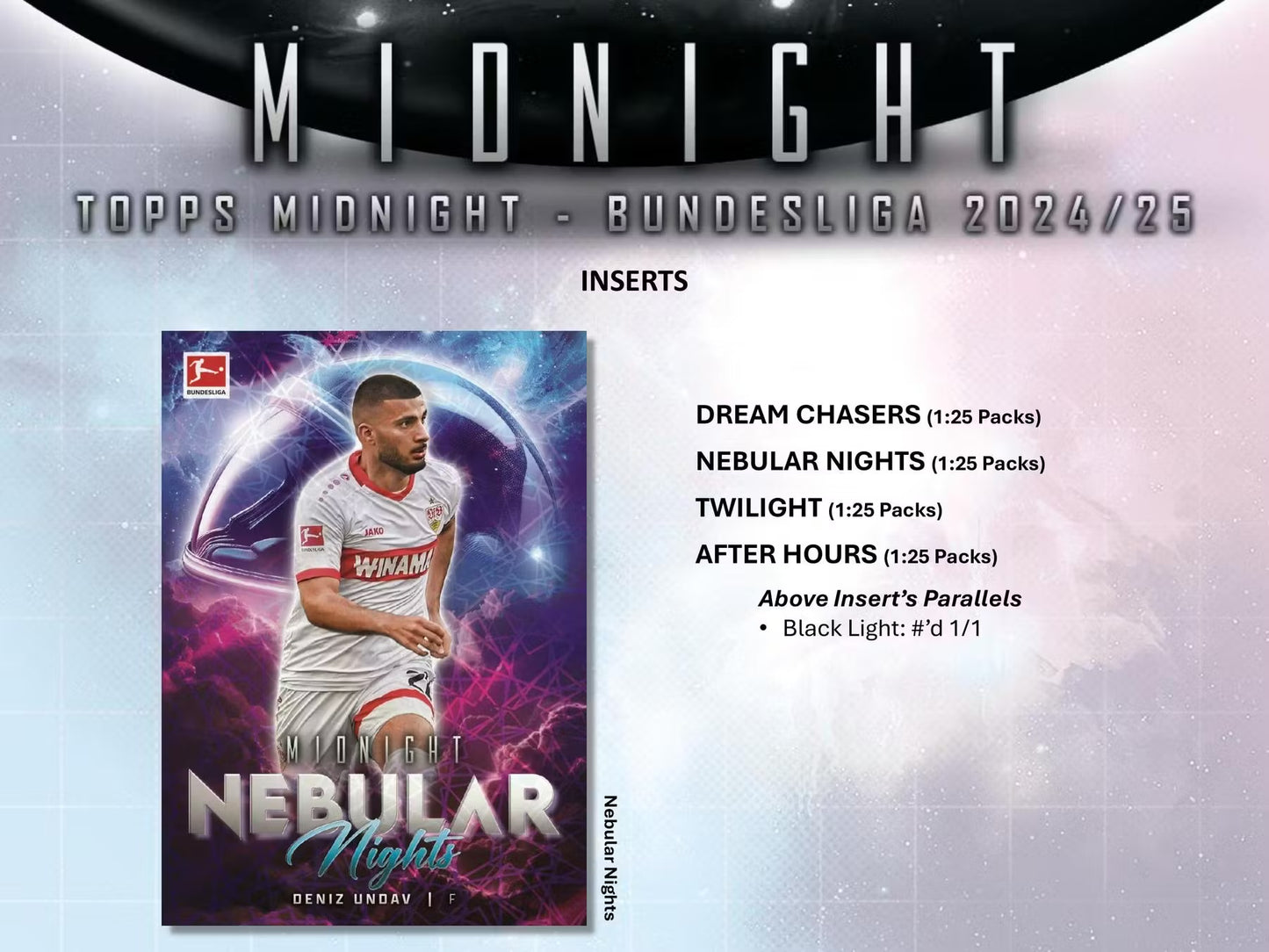 2024-25 Topps Midnight Bundesliga Hobby Box