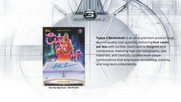 2025-26 Topps Three Basketball Hobby Box