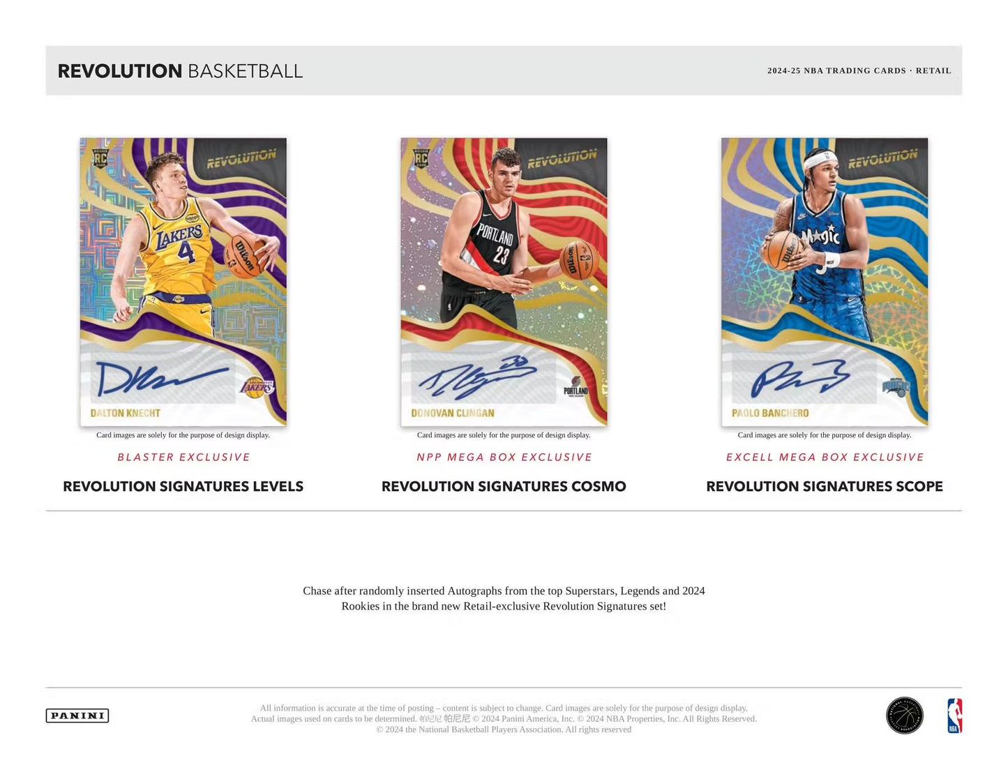 2024-25 Panini Revolution Basketball Mega Box