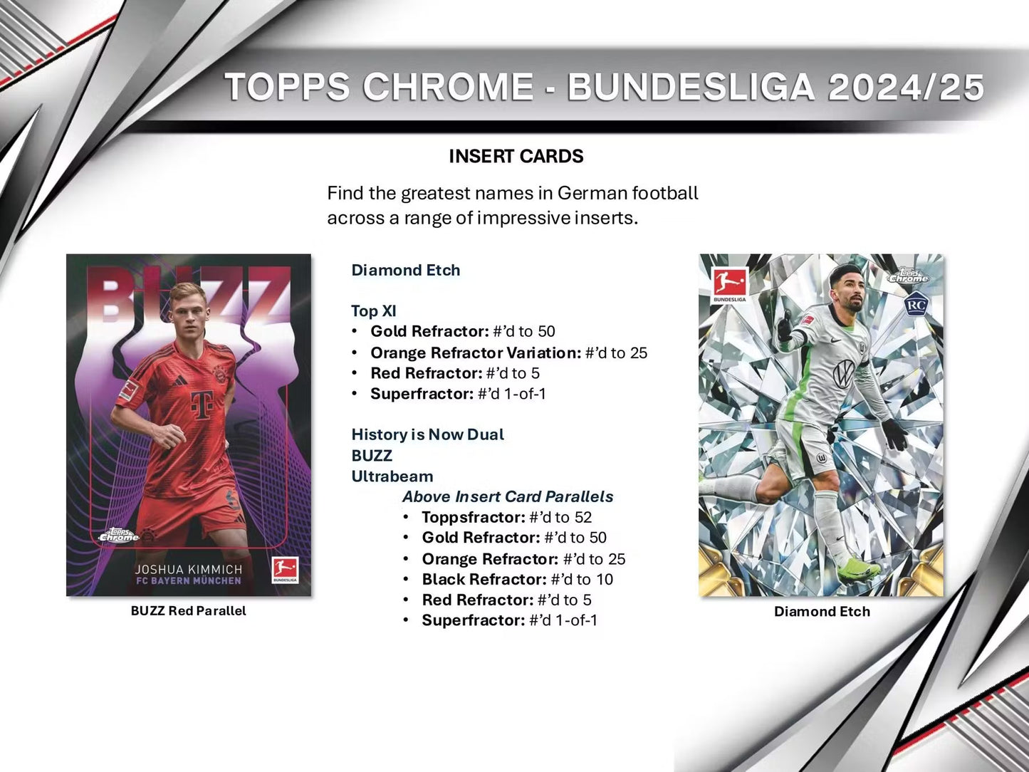 2024-25 Topps Chrome Bundesliga Hobby Box