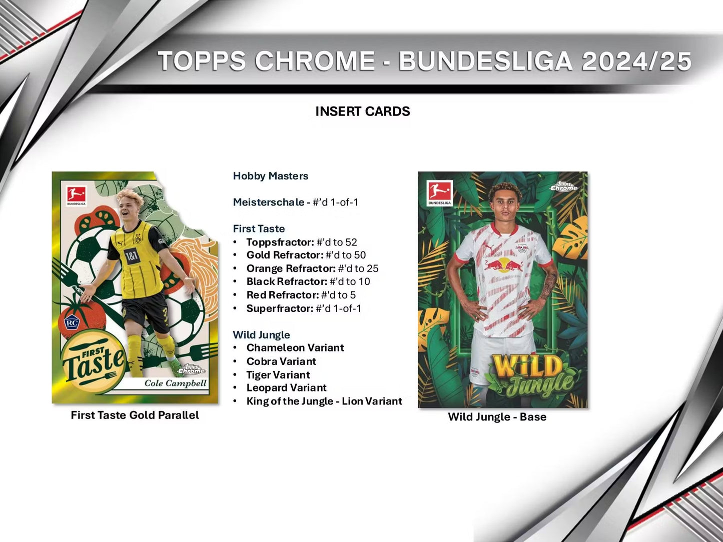 2024-25 Topps Chrome Bundesliga Hobby Box