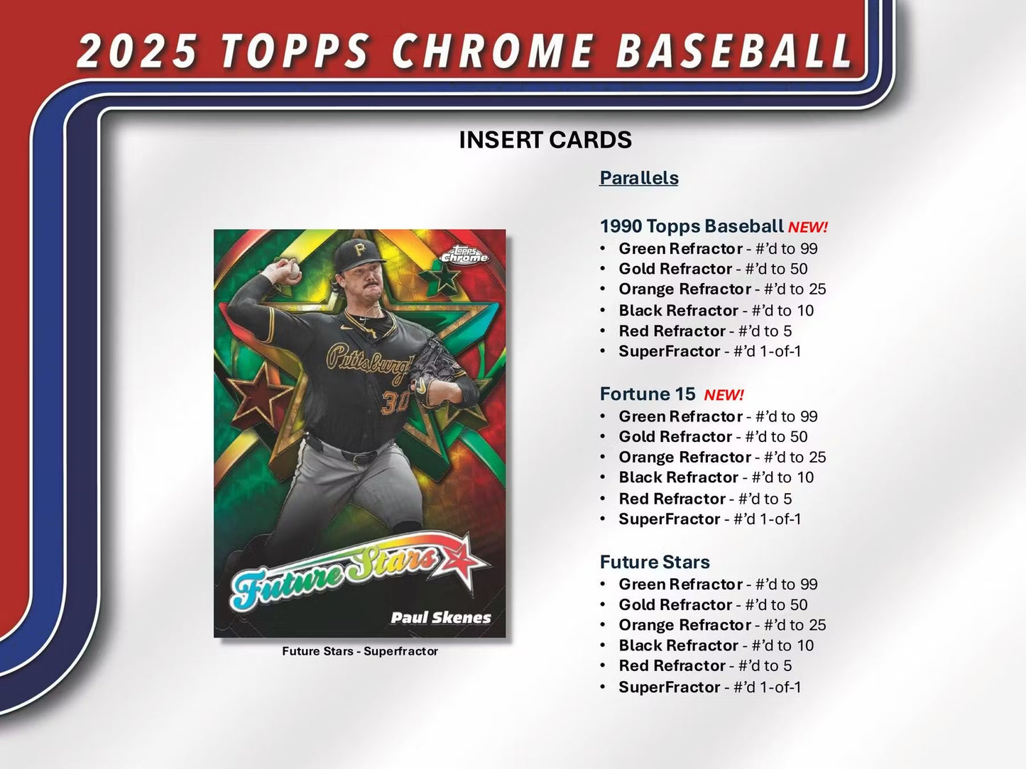 2025 Topps Chrome Baseball Jumbo Box