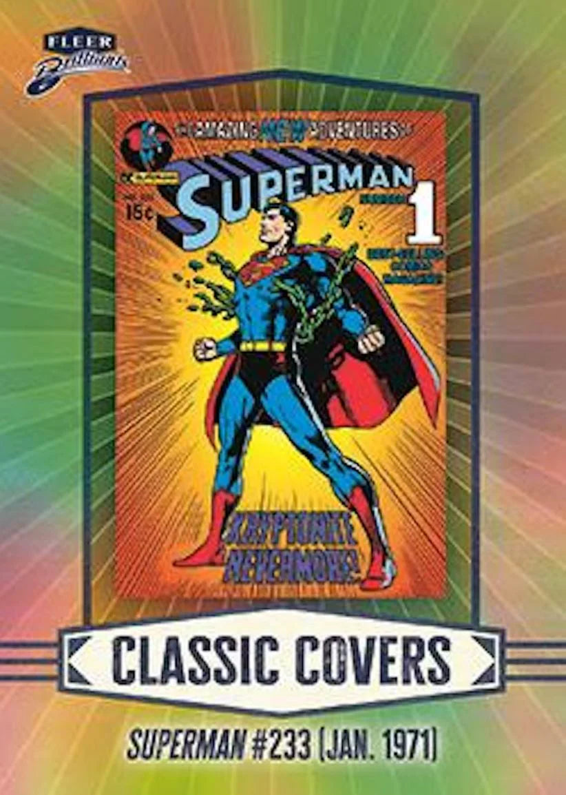 2025 Upper Deck Fleer Brilliants Superman Mega Box
