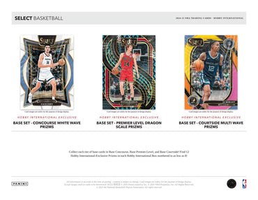 2024-25 Select Basketball International Hobby Box