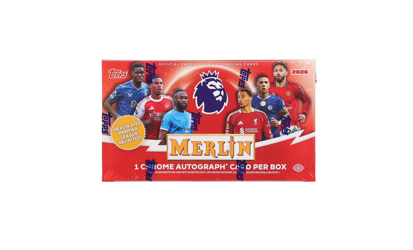 2026 Topps Merlin Premier League Hobby Box