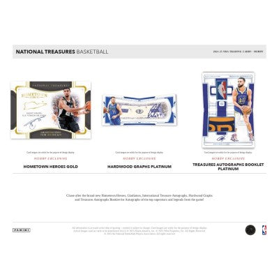 2024-25 Panini National Treasure Basketball Hobby Box