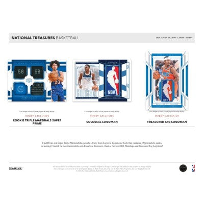 2024-25 Panini National Treasure Basketball Hobby Box