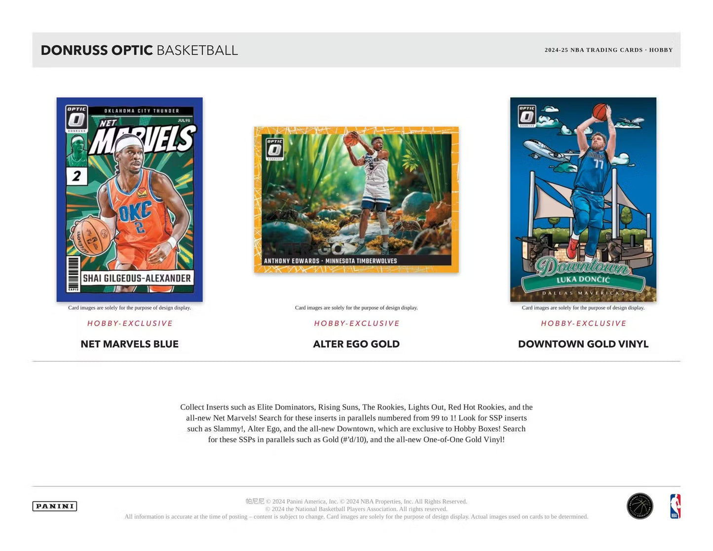 2024-25 Panini Donruss Optic Basketball Hobby Box