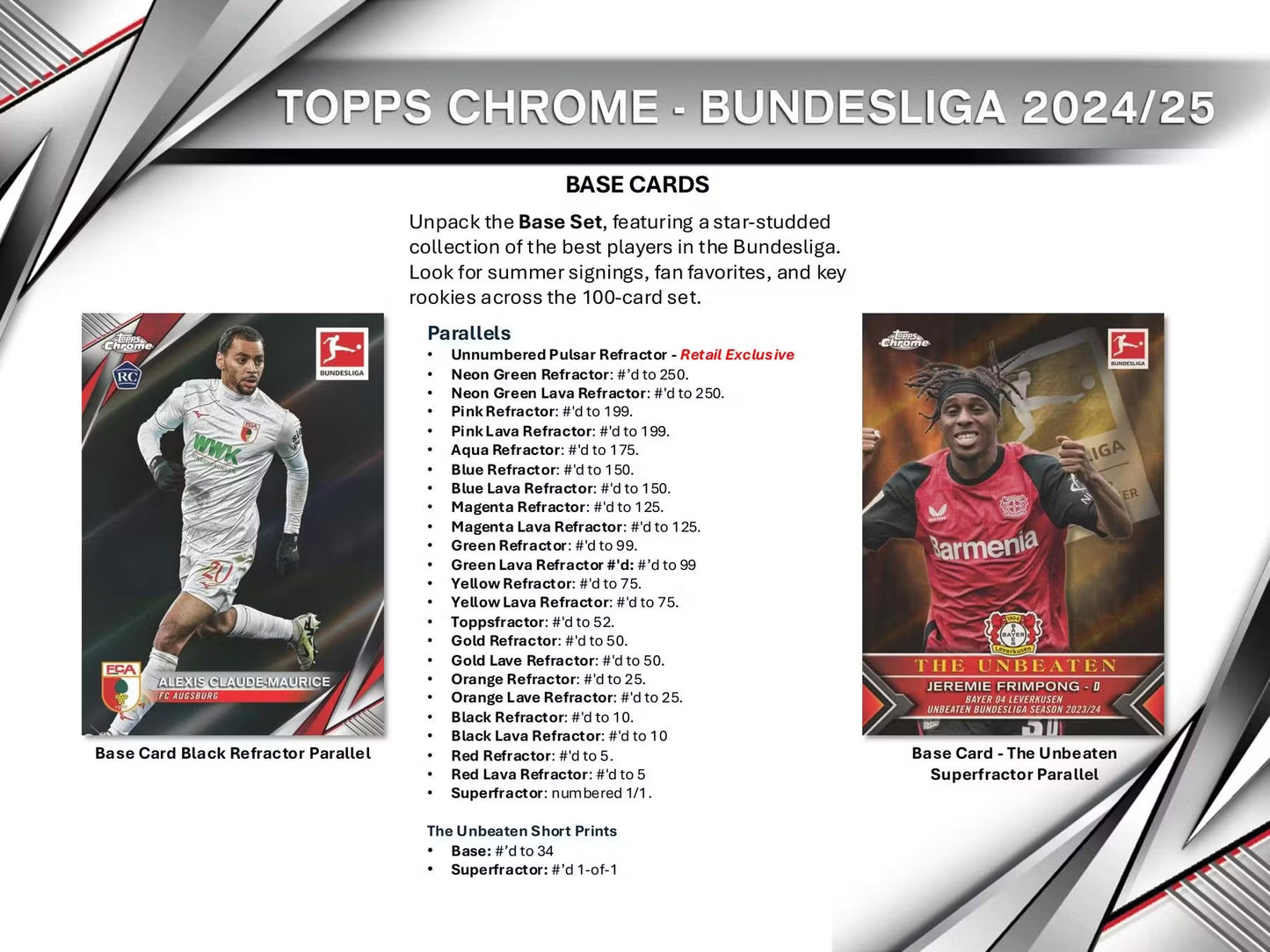 2024-25 Topps Chrome Bundesliga Blaster Box