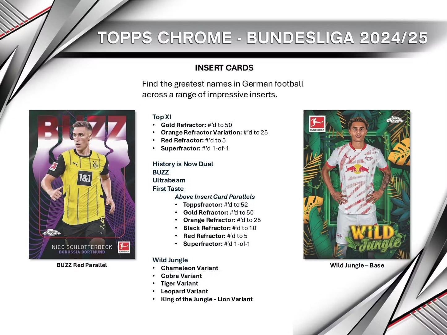 2024-25 Topps Chrome Bundesliga Blaster Box